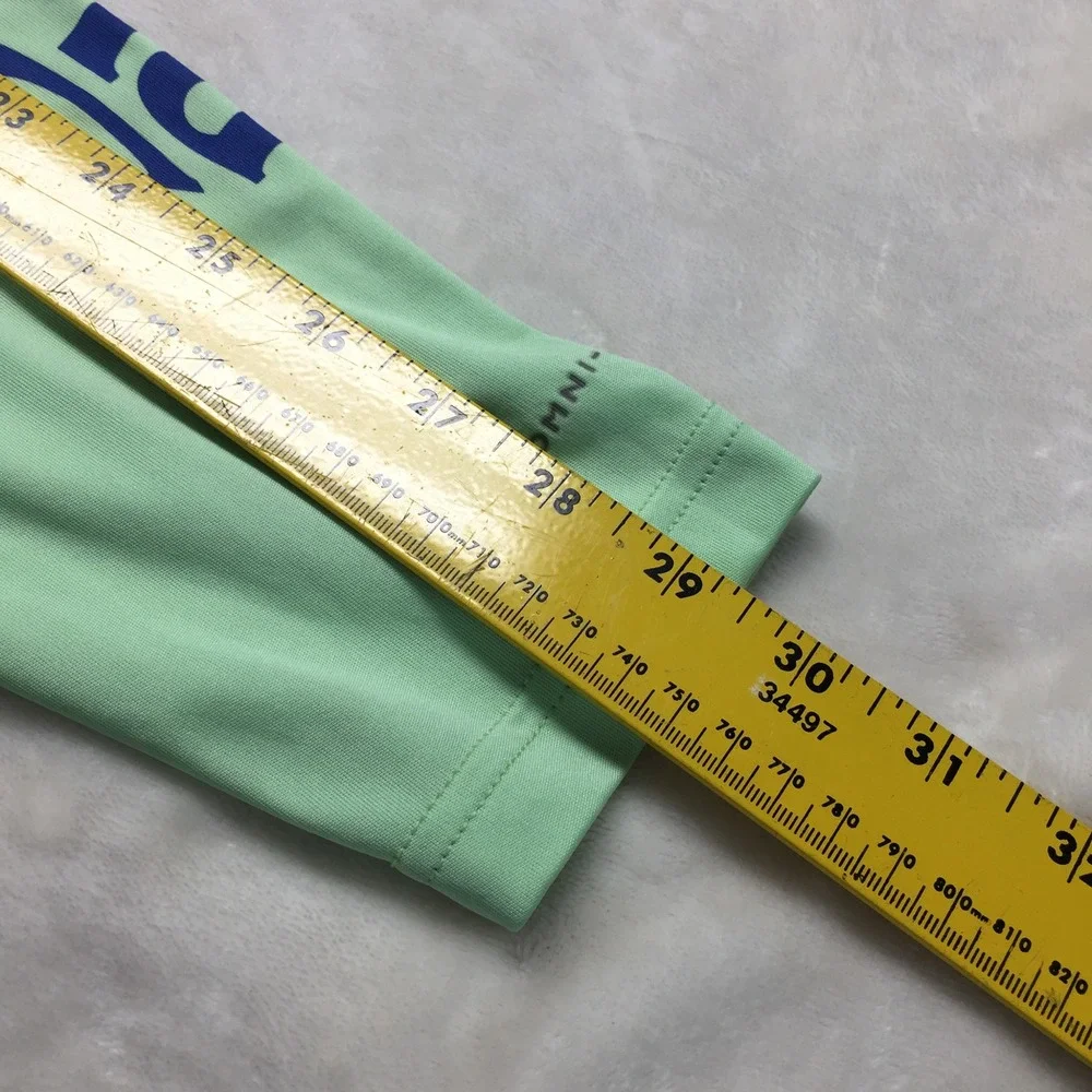 Columbia PFG Mens Long Sleeve Shirt Fishing Tech Tee Green *Read‎